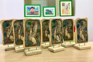 Statuetki od dzieci dla dolnośląskich przedsiębiorców